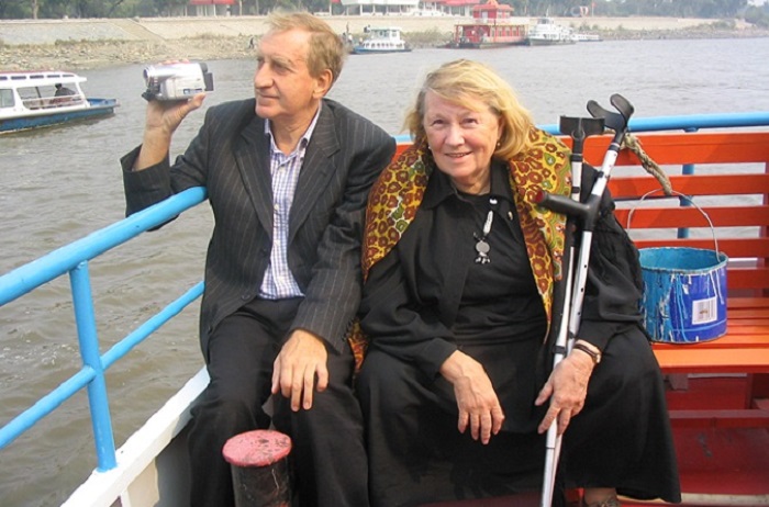 Людмила Иванова с мужем Валерием Миляевым