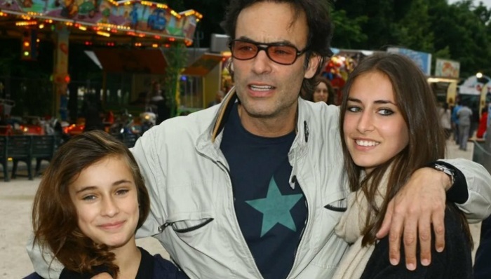 Энтони с младшими дочками