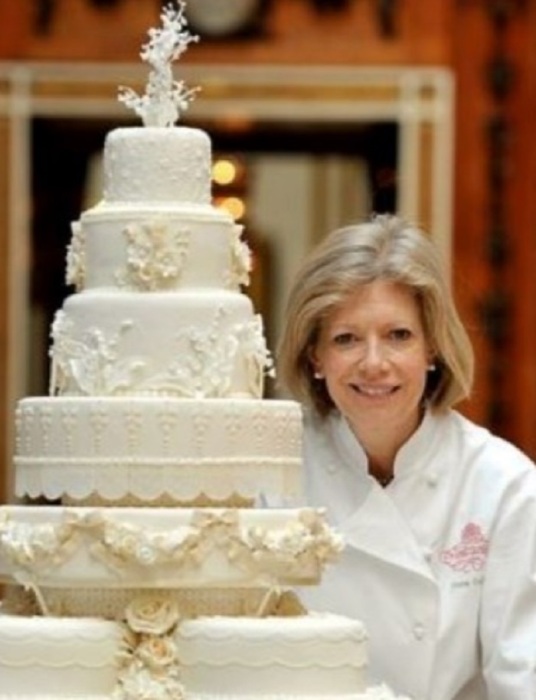 Кондитер Клэр Птак, автор торта для Уильяма и Кейт