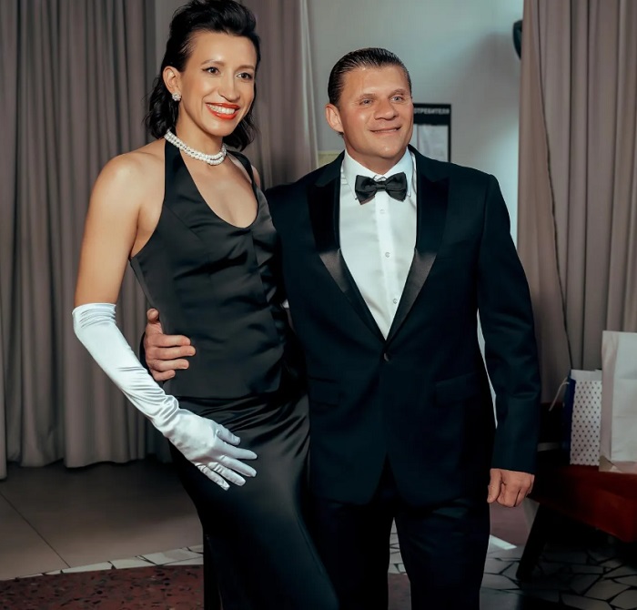 Елена Борщева с мужем Валерием