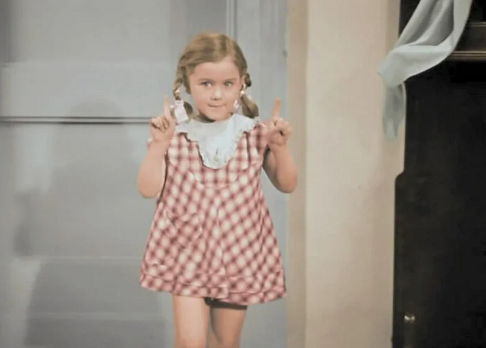 Вероника Лебедева в фильме "Подкидыш"./Фото: кадр из фильма