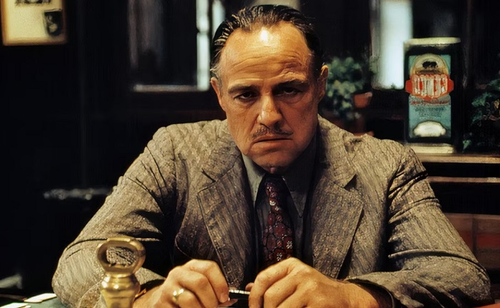 Кадр из фильма "Крестный отец" Кадр из фильма "Крестный отец"