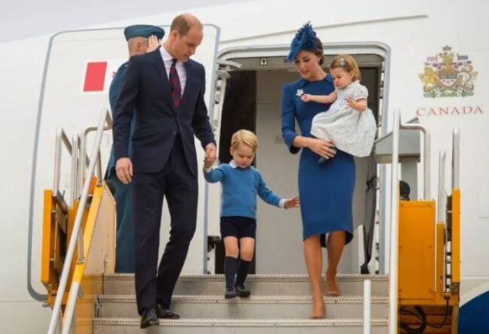 Теперь принцу Джорджу нельзя летать вместе с отцом Теперь принцу Джорджу нельзя летать вместе с отцом