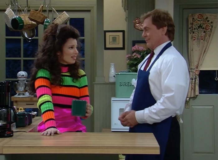 Фрэнсис Дрешер в роли няни Фрэн