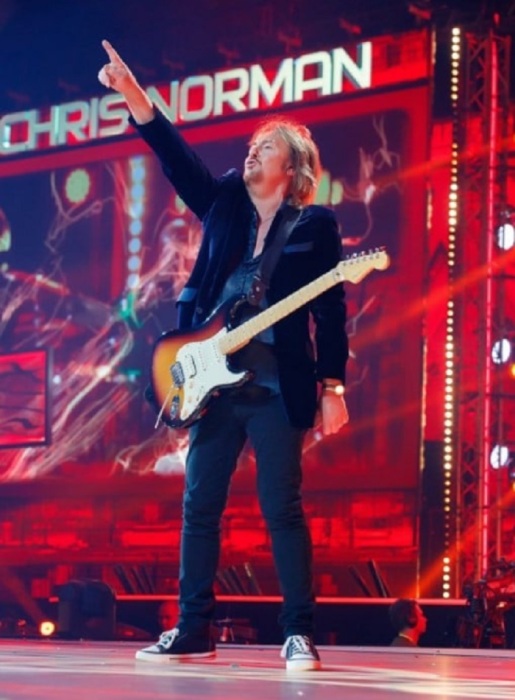 Крис Норман на сольном концерте