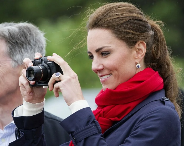 Принцесса отлично фотографирует