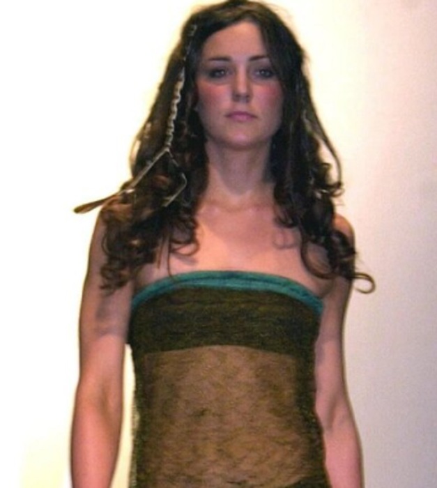 Когда-то Кейт носила прозрачные платья