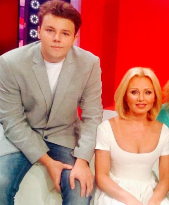 Ирина Климова с сыном Никитой