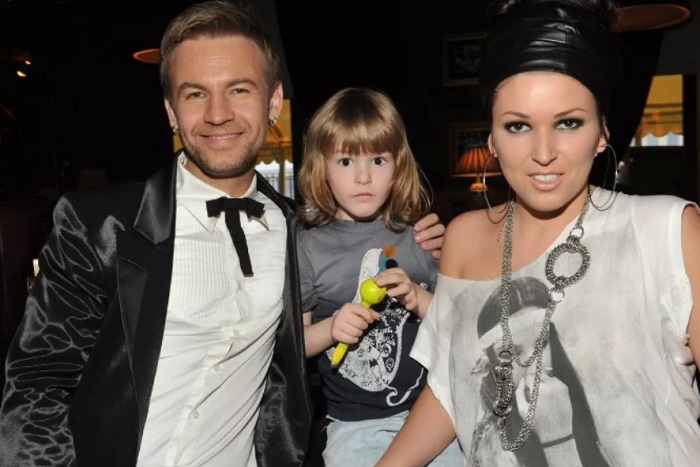 Ирина с первым мужем и сыном Артемом