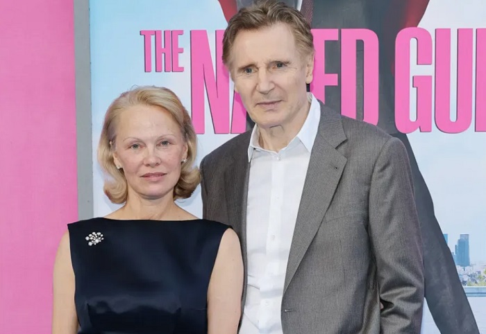 Памела Андерсон и Лиам Нисон