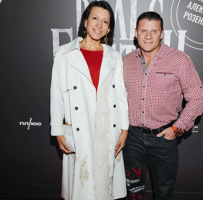 Елена Борщева с мужем Валерием