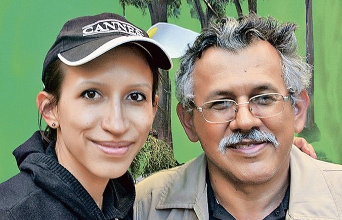 Елена с отцом