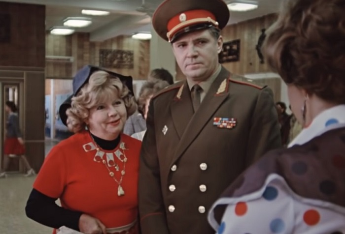 Муза Крепкогорская в фильме "Москва слезам не верит"