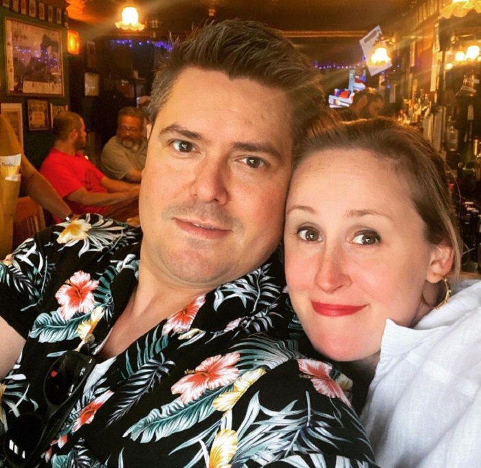 Куинн с женихом Куинн с женихом