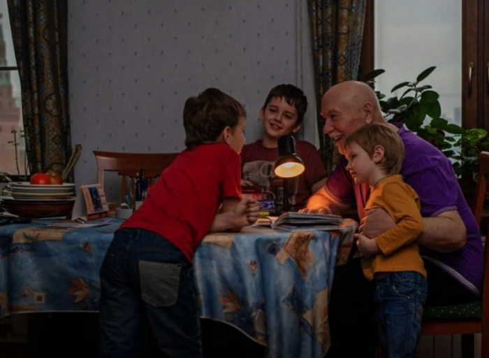 Леонид Куравлев с внуками./Фото: соцсети