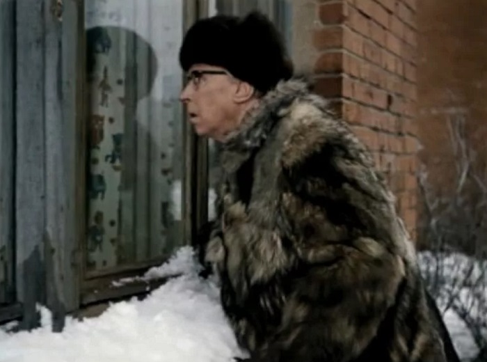 Эраст Гарин в роли профессора Мальцева