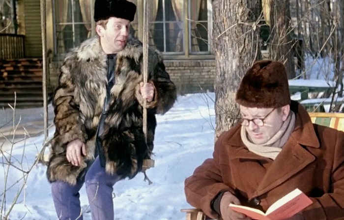 Косой в шубе профессора