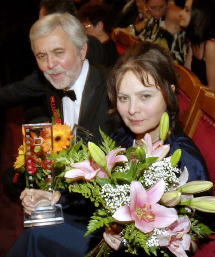 Либуше Шафранкова с мужем