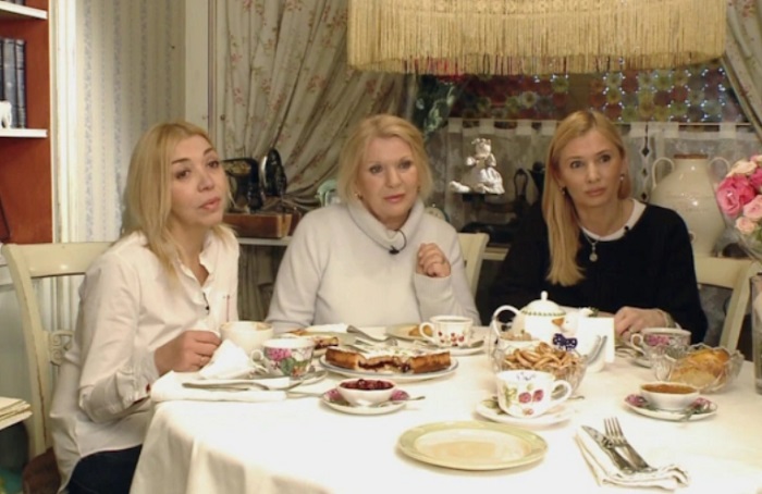 Галина Польских с дочками Галина Польских с дочками