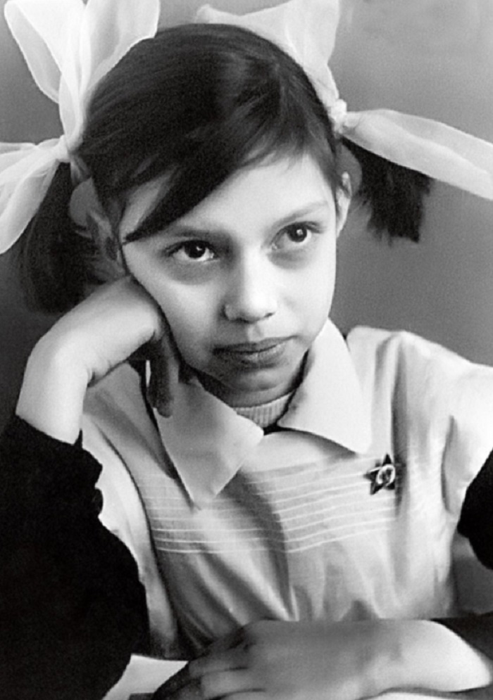 Елена Метелкина в детстве Елена Метелкина в детстве