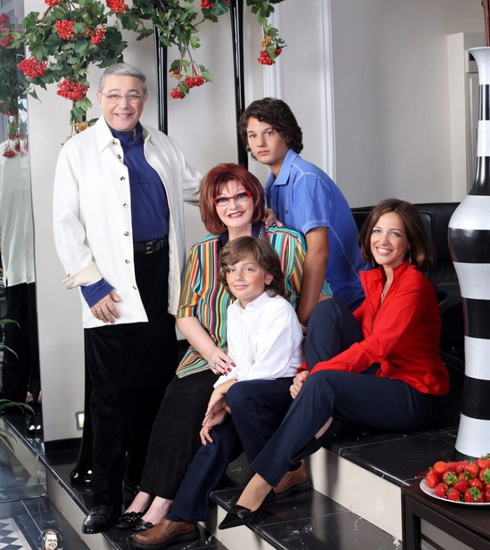 Викторина с сыновьями, отцом и мачехой