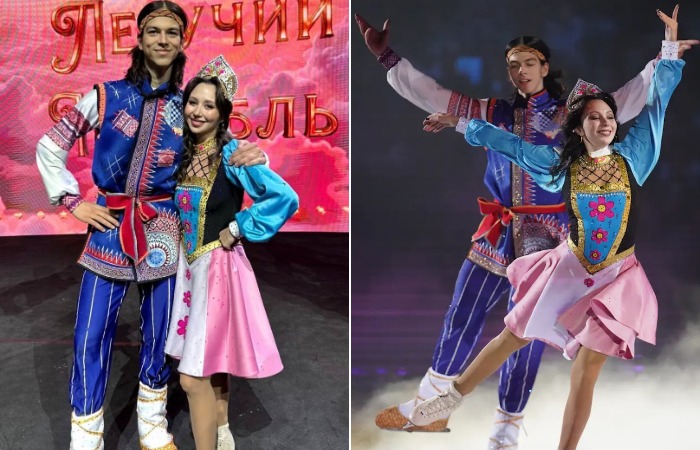 Петр Гуменник и Елизавета Туктамышева.