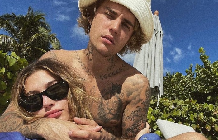 Джастин и Хейли Бибер.