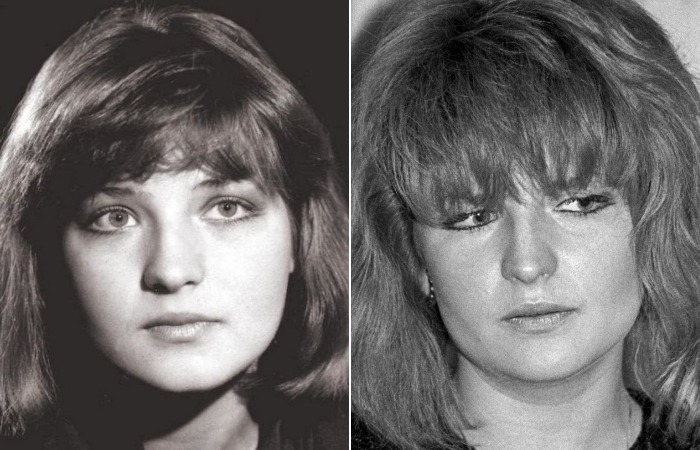 Анастасия в молодости.