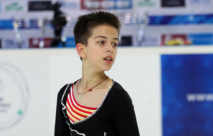 Петр Гуменник в детстве.