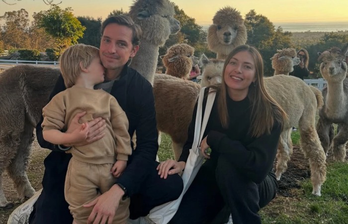 Мария Шарапова с сыном и мужем./Фото: sports.ru Мария Шарапова с сыном и мужем./Фото: sports.ru