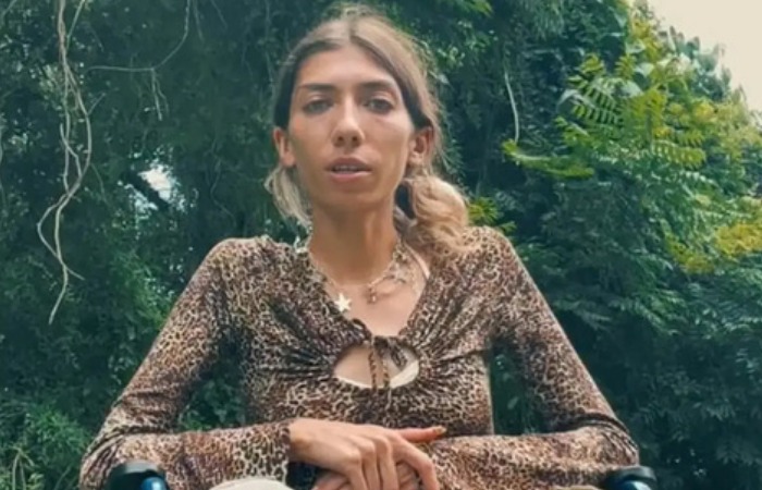 Марина Пономарева после падения.