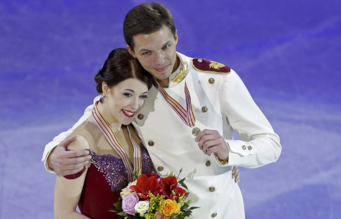 Екатерина Боброва и Дмитрий Соловьев. Екатерина Боброва и Дмитрий Соловьев.