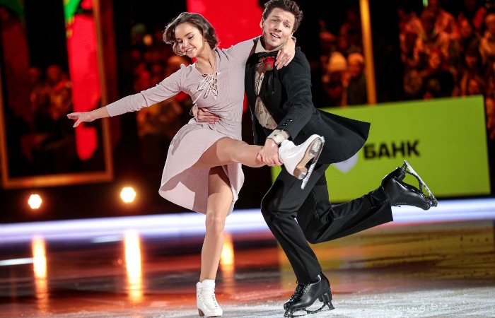 Дина Аверина и Дмитрий Соловьев. Дина Аверина и Дмитрий Соловьев.