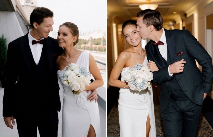 Дмитрий Соловьев и Дина Аверина. Дмитрий Соловьев и Дина Аверина.