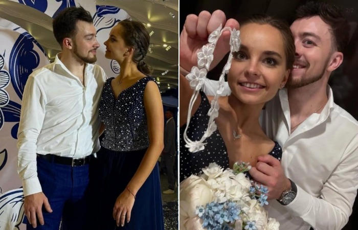 Дмитрий Алиев и Арина Аверина. Дмитрий Алиев и Арина Аверина.