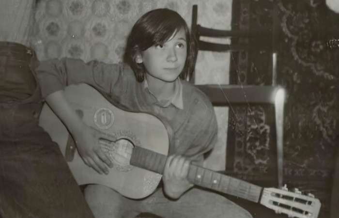 Диана Арбенина в юности.