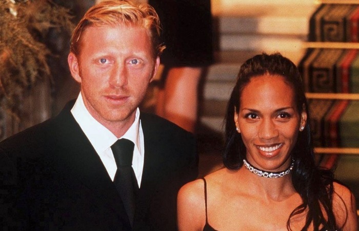 Борис Беккер и Барбара Фелтус. Борис Беккер и Барбара Фелтус.