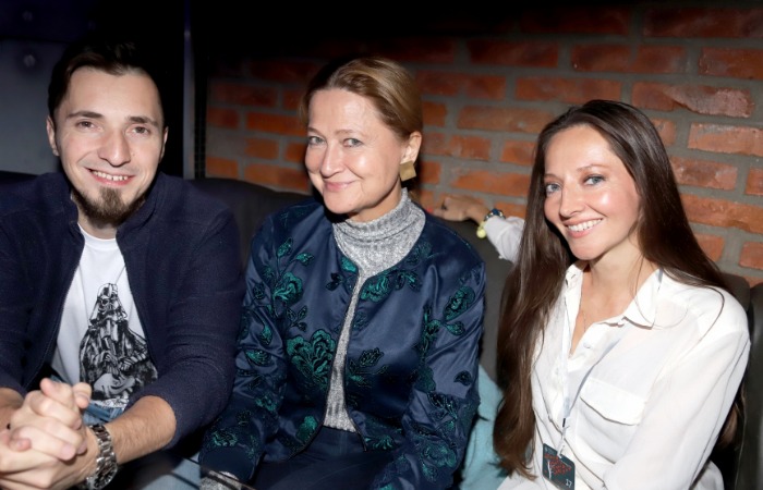 Тамара Глоба с детьми.