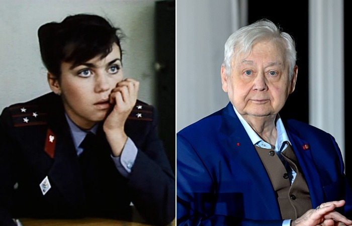 Елена Антоненко и Олег Табаков.