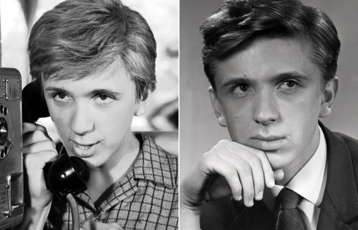 Евгений Стеблов в молодости.