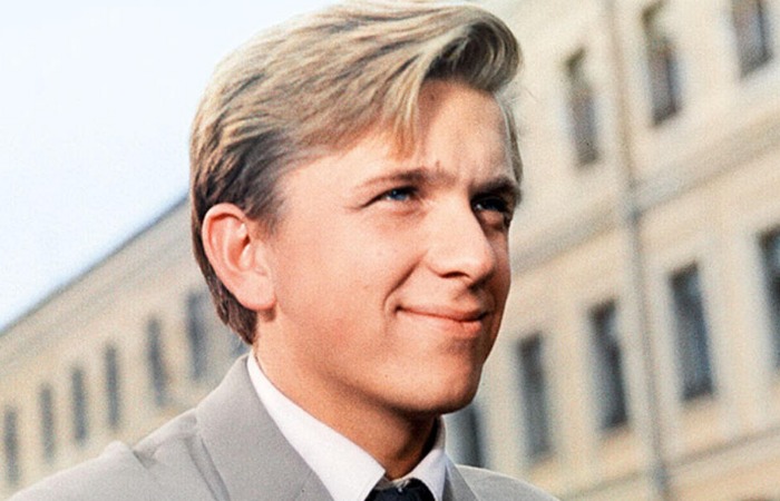 Евгений Стеблов в молодости.