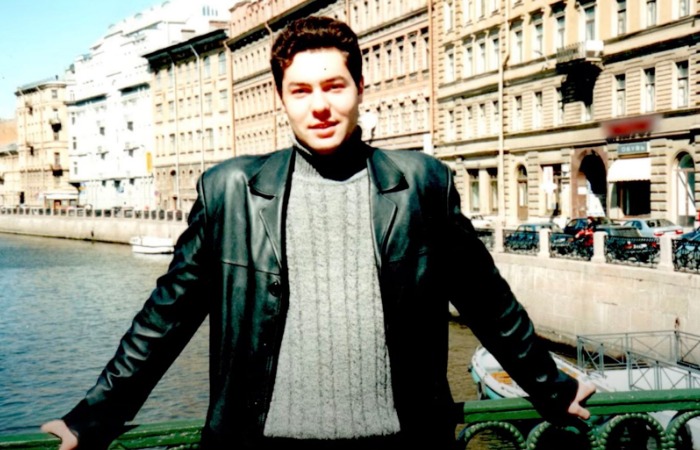 Евгений Кунгуров в молодости.