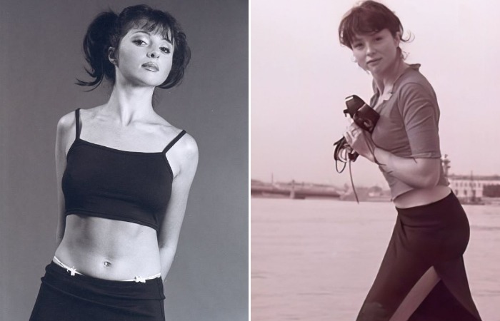 Анна Банщикова в молодости.