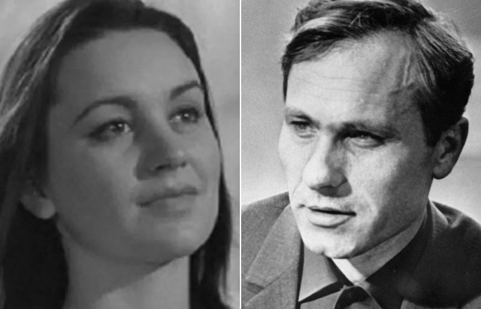 Лидия Чащина и Василий Шукшин.