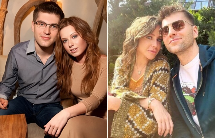 Дмитрий Борисов с Юлией Савичевой и Юлией Барановской.