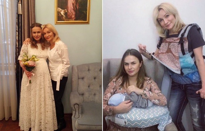 Анна Якунина с дочкой Анастасией. Анна Якунина с дочкой Анастасией.