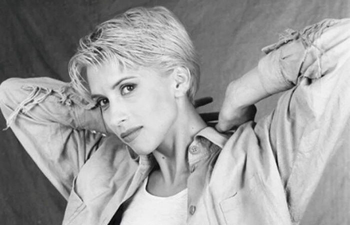 Алена Свиридова в молодости.