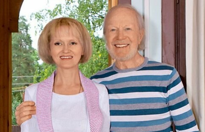 Альберт Филозов с женой Натальей.