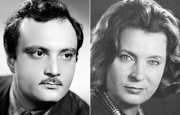 Георгий Данелия и Любовь Соколова.