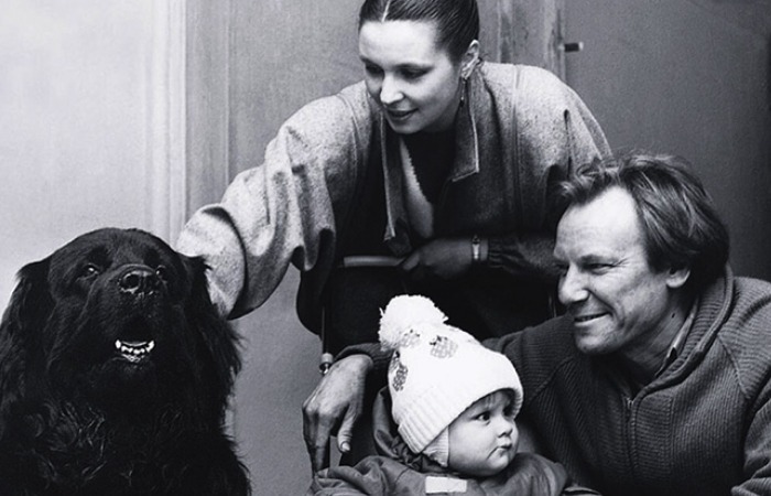 Сергей Шакуров со второй семьей.